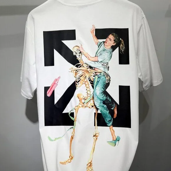 Off-White Pascal Skeleton White T-Shirt
